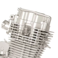 Moteur diesel complet pour moto CQJB 150cc, moteur de moto Loncin150CC