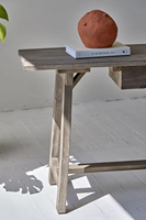 Table Console en bois récupéré de style antique moderne du milieu du siècle meubles de maison classiques salon salle à manger cuisine utiliser métal français