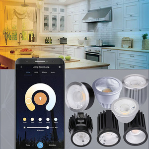 Benory Ra95 24V 2000-6000K accordabile bianco MR16 Spot KNX DALI PWM Loxone DMX Cacambi Tuya Lutron Smart Home Light Mr16 Led - Product Image 1