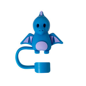 จุกปิดหลอดซิลิโคนรูปสัตว์น่ารัก ขายดี รุ่นกันฝุ่น รูปทรงสัตว์ สำหรับใช้ในบาร์ ทำจากซิลิโคน - Product Image 2