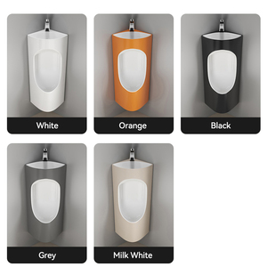 Nhà Máy Giá Gốm Tường Treo Nhà Vệ Sinh Bồn Tiểu Phòng Tắm Nước Savin Bồn Tiểu Bát Cảm Biến Gốm Treo Tường Bồn Tiểu Với Lưu Vực - Product Image 6