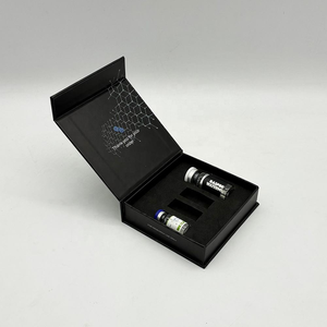 Caja de regalo magnética, rígida y reciclable para viales de péptidos, adecuada para 4/5/6/7 viales de vidrio de 3ml y 10ml. - Product Image 5
