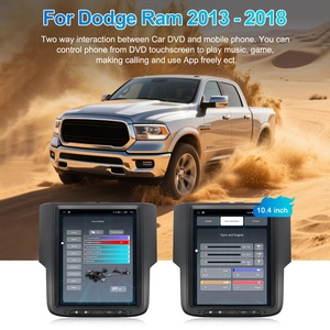 Android <b>Screen</b> Auto Radio Audio Head Unit <b>Monitor</b> Carplay GPS Navigation New Upgrade for Dodge RAM 2013 2018 Multimedia Car - Product Image 5