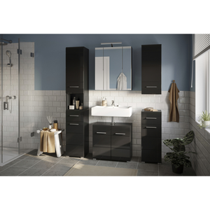 Design tedesco singolo lavello lavabo mobili da bagno x18 b5711 parte di lusso set da bagno - Product Image 1