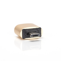 Adaptor 5 Pin Mini Micro USB OTG ke USB 2.0/3.0 Tipe-C Bahan Aluminium Alloy Universal untuk Laptop & Tablet Android