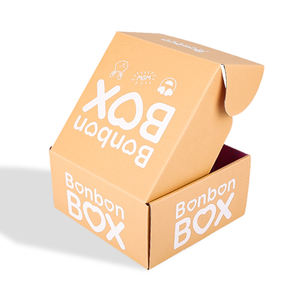 Custom Logo Pink Postal <strong>Carton</strong> <strong>Box</strong> Mailing Cardboard <strong>Corrugated</strong> Shipping Packaging <strong>Box</strong> for Small Business - Product Image 4