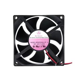 Bi-Sonic 80x80x25mm 24V 0.25A DC Fan Ball Bearing <b>Computer</b> <b>Case</b> Cooling Fan BP802524HL-03 - Product Image 1