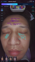 Analyseur de peau IA multi-spectre, appareil d'analyse faciale WiFi pour salons de beauté aux États-Unis, détection de l'acné, de la pigmentation, des rides et de l'hydratation
