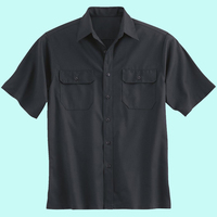 T-shirt de vêtements de travail en coton confortable pour hommes uniformes d'été respirants avec logo uniforme de travailleurs pour le bureau et l'extérieur