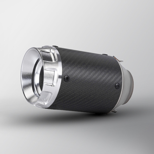 Pot d'échappement universel modifié 51 mm en fibre de carbone pour moto Z900 Z1000 Ninja400 CBR500 R6 <span class=keywords><strong>MT09</strong></span> R7 - Product Image 2