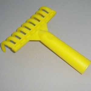 Râteau à 9 dents en plastique multi-usage pour la cueillette d'olives, râteau professionnel pour oranges, outil de jardinage, outil de jardin pour balcon, peigne pour animaux de compagnie, râteau à dos - Product Image 3