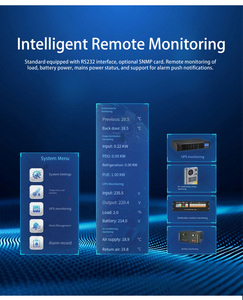 RUIKE 2KW Single Phase Online UPS Lithium Battery Long-run <strong>Mode</strong> for Outdoor Equipment Backup Protection - Product Image 3