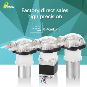 Pengpu 12V 24V 8-40mLPM Doseerpomp Lab Metering Liquid Transfer Water Peristaltische Pomp - Product Image 2