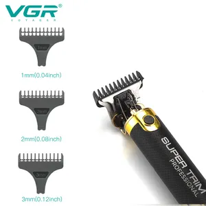 VGR V-082 T-blade 0 Hair Cutting Machine Rechargeable Hair Clipper Professional Electric Hair Trimmer Cordless For Men