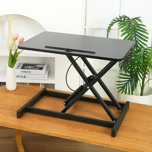 Adjustable Height Desk 60cm x 40cm Pneumatic Laptop <b>Stand</b> <b>Desktop</b> Computer Table for Home Office Use - Product Image 3