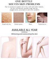 Niacinamide personnalisé vitamine C crème éclaircissante nourrissante pour le corps AHA crème éclaircissante pour la peau noire