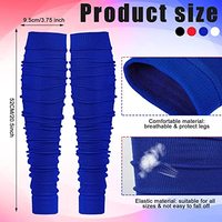 Football Jambe Manches Mollet Compression Soutien Tibia Attelle Exercice En Plein Air Élastique Compression Courir Scrunch Jambe Manches