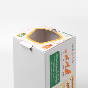 Boîtes en carton rigides pliables personnalisées pour aliments pour chiens, avec design visuel imprimé, en flexographie, vente en gros - Product Image 2
