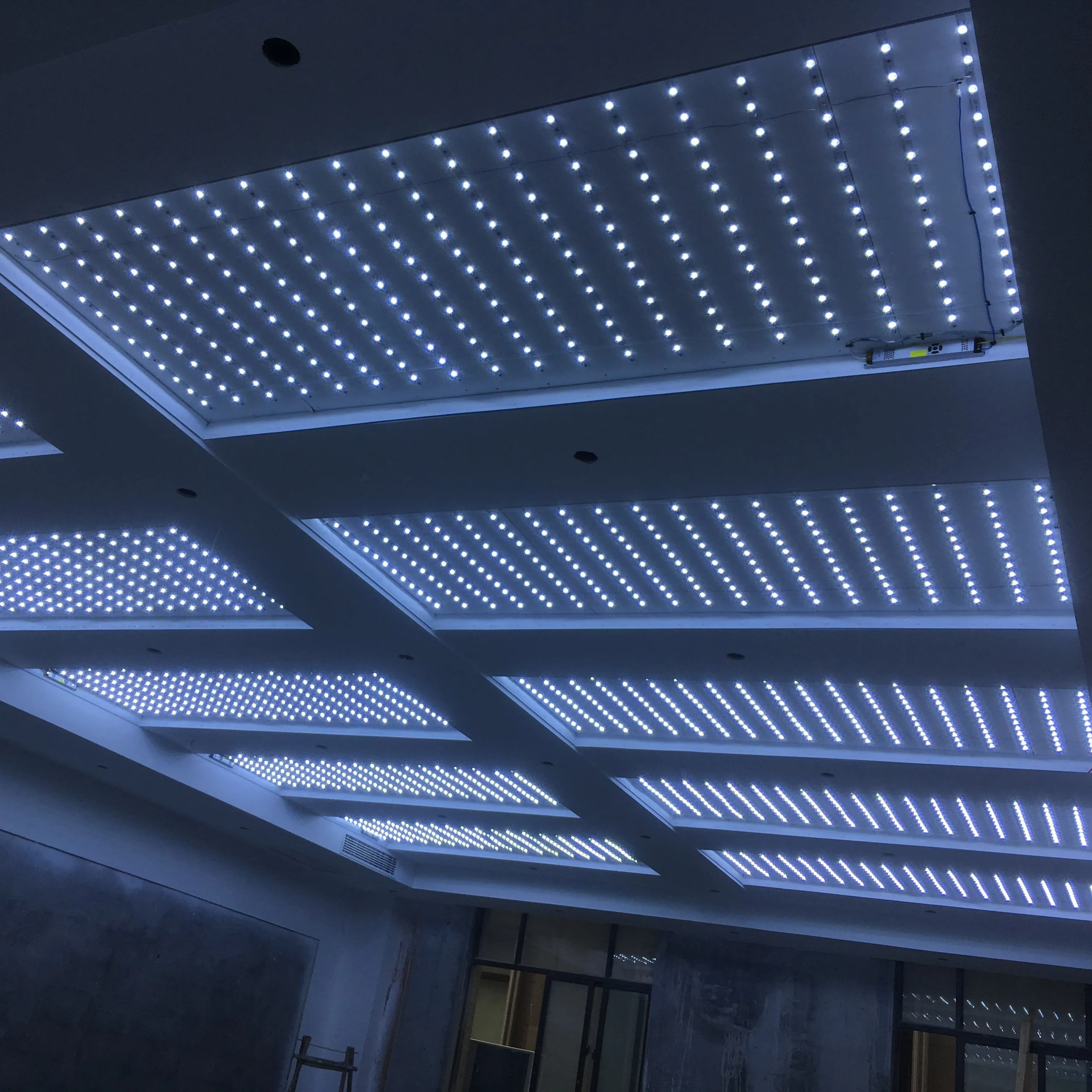 ZHIHAI di stirata del pvc decorazione del soffitto luminoso lightbox retroilluminato a led luce di striscia