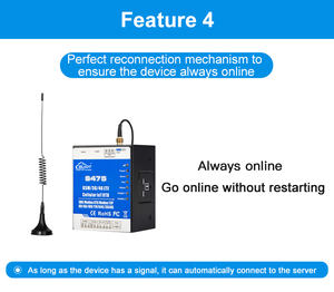 وحدة طرفية عن بعد RTU S475 مع تنبيهات عبر الرسائل القصيرة ومنفذ إيثرنت لنظام الإنذار الأمني - Product Image 6