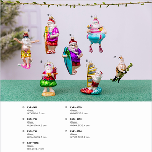 Boule de verre en forme de moins chère pour le décor d'arbre de Noël Ornement délicat de <span class=keywords><strong>Santaclaus</strong></span> Boule de Noël personnalisée Ornements en verre irréguliers - Product Image 6