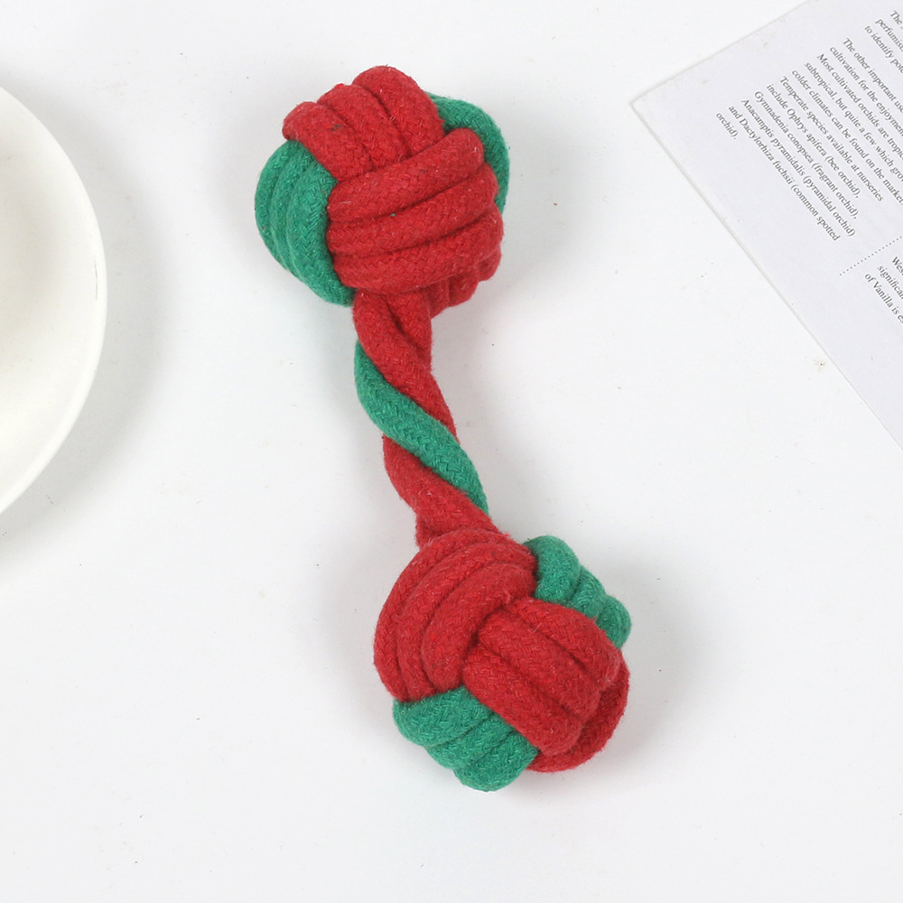 Haltères rouges et verts, 18*6*6cm, 90g