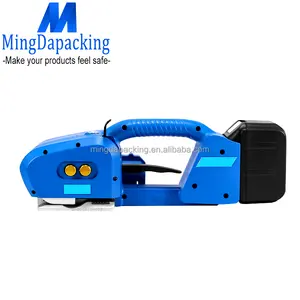 Mingdapacking A16 Electric Battery Powered Pallet Wrapping Welding Plastic Band Strapping Machine Tool