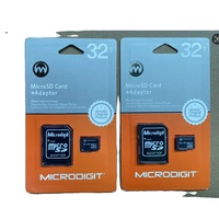 Carte mémoire MICRODIGIT True Capacity Original Chip, Cartao De Memoria 16GB 32GB TF Kart 128GB 64GB, carte mémoire micro flash personnalisée