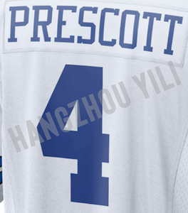 卸売アメリカンフットボールジャージNF L 4プレスコット88ラム11パーソンズステッチ刺繍ユニセックスプラスサイズ - Product Image 3