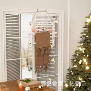 Toallero de Madera con 3 Barras, Blanco, Multiusos, para Baño, Dormitorio, Cocina, Decorativo - Product Image 2