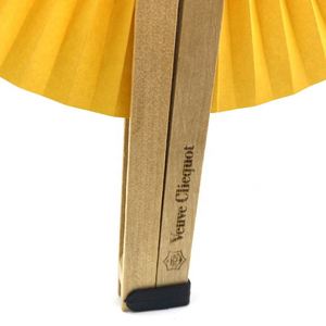 Abanico de Mano de Madera con Logotipo Personalizado, Abanico Plegable de Papel Personalizado - Product Image 4