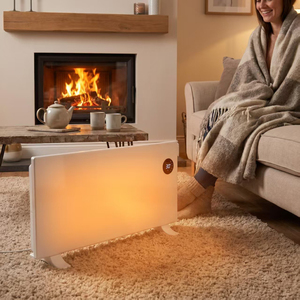 Calentador Eléctrico de Convección Silencioso de 2000W, Montable en Pared, para Uso Interior en el Hogar, para Baño y Dormitorio, con Ventilación - Product Image 2