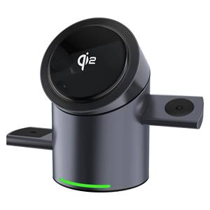 Cargador Inalámbrico Magnético de 27W, Cargador Rápido para Teléfono, Reloj y Auriculares, Compatible con Todos los Dispositivos Samsung y <span class=keywords><strong>Apple</strong></span> - Product Image 1