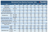 Presse mécanique de haute précision LIANGJI, contrôlée par PLC, pour le poinçonnage et le façonnage de tôles, avec moteur à roulement, 220V/380V