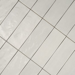 Piastrella in Porcellana Bianca Catania 6x12 Pollici Finitura Opaca per Pareti e Pavimenti - Product Image 3