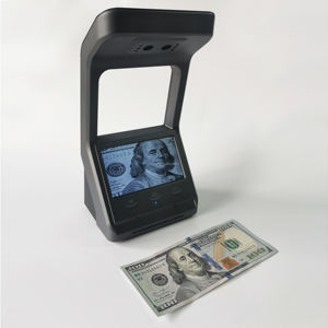 Détecteur de factures <span class=keywords><strong>en</strong></span> plastique HL V80 Machine de contrôle infrarouge et scanner de billets de banque multi-devises UV/MG - Product Image 4