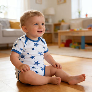 Ropa de Bebé de Manga Corta con Estampado de Dibujos Animados, Diseño Nuevo, Venta al por Mayor, Unisex, <span class=keywords><strong>Precio</strong></span> Competitivo - Product Image 4