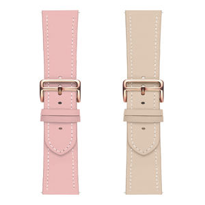 <span class=keywords><strong>Bracelet</strong></span> de <span class=keywords><strong>montre</strong></span> intelligente pour <span class=keywords><strong>femme</strong></span> en cuir synthétique de 20 mm, design sportif avec boucle à ardillon, compatible avec plusieurs marques de montres, y compris Amazfit - Product Image 1