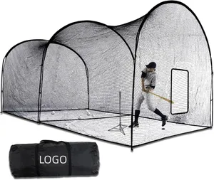 TY-1051F Baseball Softball Batting Cage E Frame Backyard Training Equipment Autoportante Portátil Batting Cage Pitching
