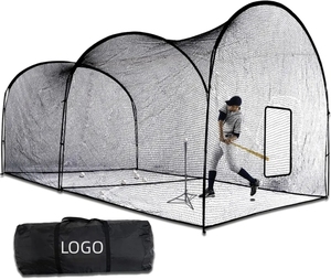 Cage de frappeur de baseball et de softball TY-1051F et cadre équipement d'entraînement de cour Cage de frappeur portable autoportante - Product Image 1