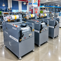 Machine à plastifier automatique à rouleaux avec transfert d'aluminium