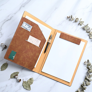 CCH Customized multi-functional business <b>folder</b> <b>A4</b> leather magnetic contract <b>folder</b> - Product Image 4