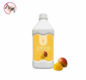Lychee Fruit With Pulp <b>Boba</b> Milk Tea Syrup 2.5kg Bottle OEM Private Label Supplier For <b>Bubble</b> Tea Franchise - Product Image 5