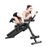 Máquina de Ejercicios Abdominales Plegable al por Mayor, Equipo de Gimnasio Multifuncional, Banco Ajustable para Abdominales, Accesorios de Fitness para el Hogar