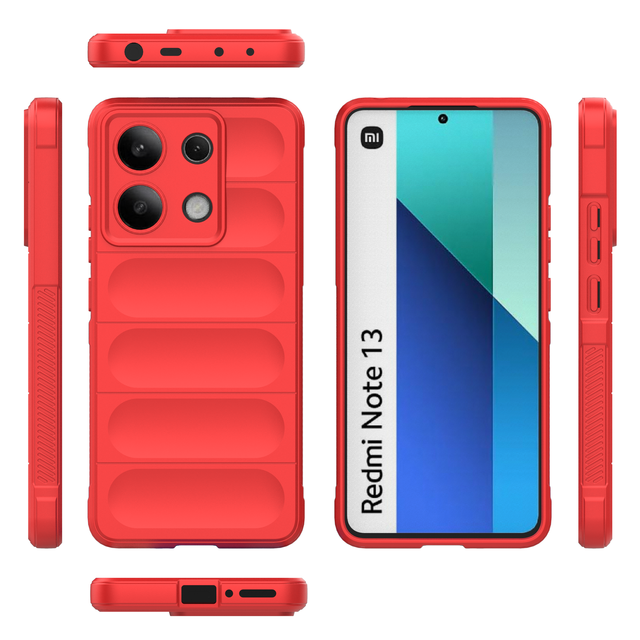 Slim Soft Silicone Shockproof Case Washable and Anti-drop Protective Case for Xiaomi Redmi Note 13 4G Back Cover Silicone Case