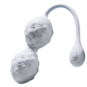 Drumbeat Electric Flirting Jumping Eggs, boule de Kegel pour femmes, exercice vaginal, vibration silencieuse 55dB, 100% étanche, 5 fréquences - Product Image 1