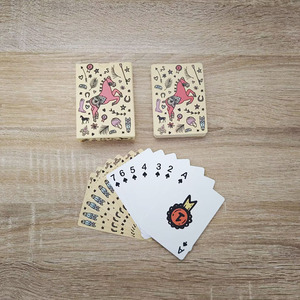 Tùy Chỉnh Chuyên Nghiệp In Ấn Hai Sàn Không Thấm Nước <span class=keywords><strong>PVC</strong></span> Nhựa Chơi Thẻ Trò Chơi Thẻ Với Tùy Chỉnh Đầy Đủ Màu Sắc Tuck/Hộp Từ - Product Image 4