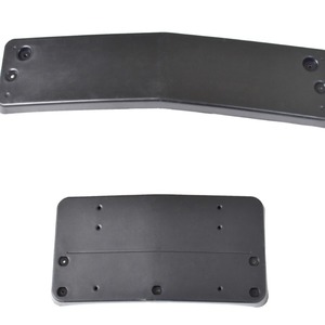 Mercedes-Benz C-Class W204 License Plate Frame 205 Mm Hole Distance ABS Plastic Bumper Mount 08-14 Model - Product Image 4