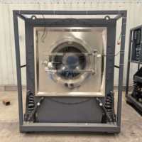 Unité de lavage et d'élimination entièrement automatique conçue pour les blanchisseries d'hôtels ; elle est fabriquée en acier inoxydable 304.