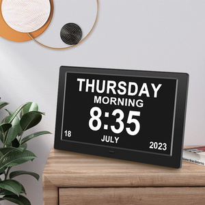 Reloj con Pantalla LCD de 7'' con Soporte de Mesa y para Colgar en la Pared, Reproductor de Video, Reloj para Personas con Alzheimer, Reloj para Demencia de 7 Pulgadas - Product Image 4